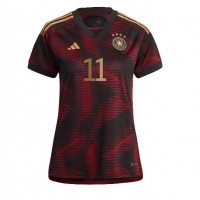 Saksa Mario Gotze #11 Vieraspaita Naiset MM-kisat 2022 Lyhythihainen